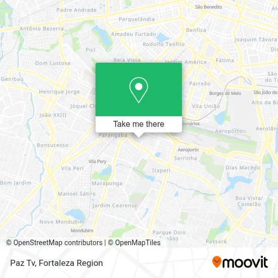 Paz Tv map