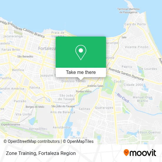 Zone Training map