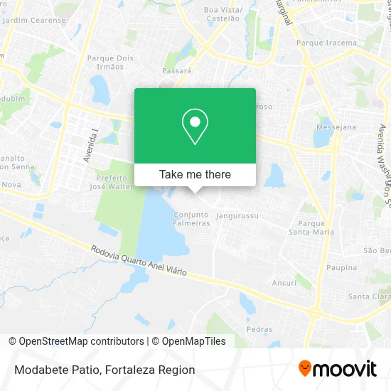 Modabete Patio map