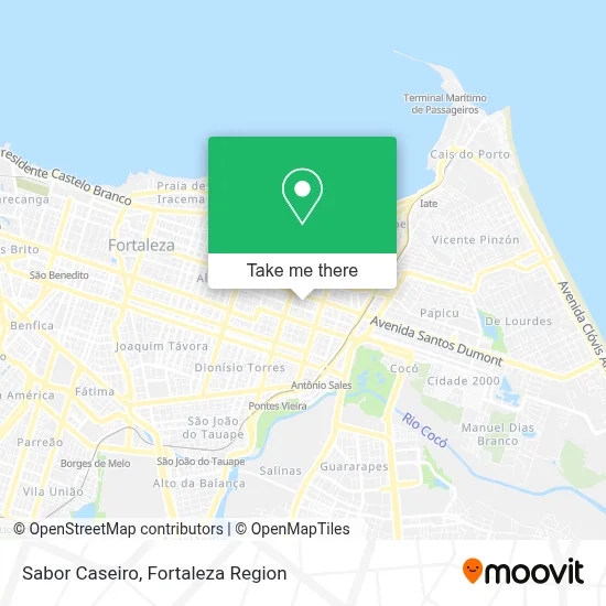 Sabor Caseiro map