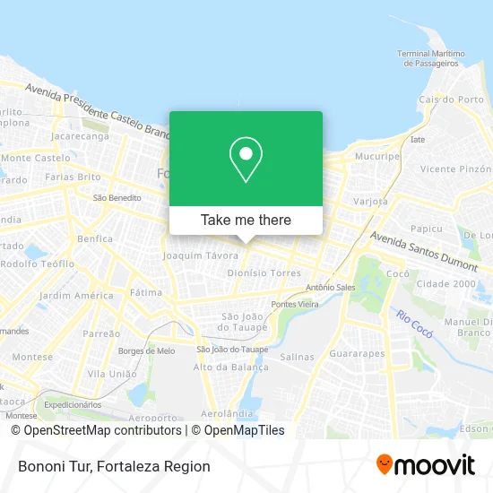 Bononi Tur map