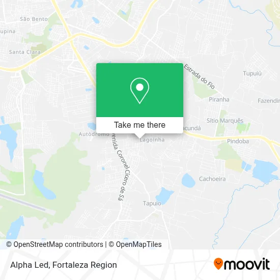 Alpha Led map