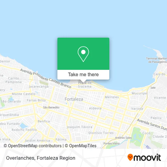 Overlanches map