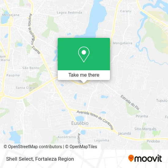Shell Select map