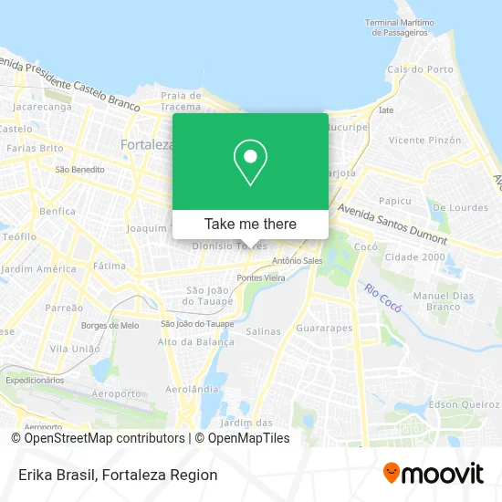 Erika Brasil map