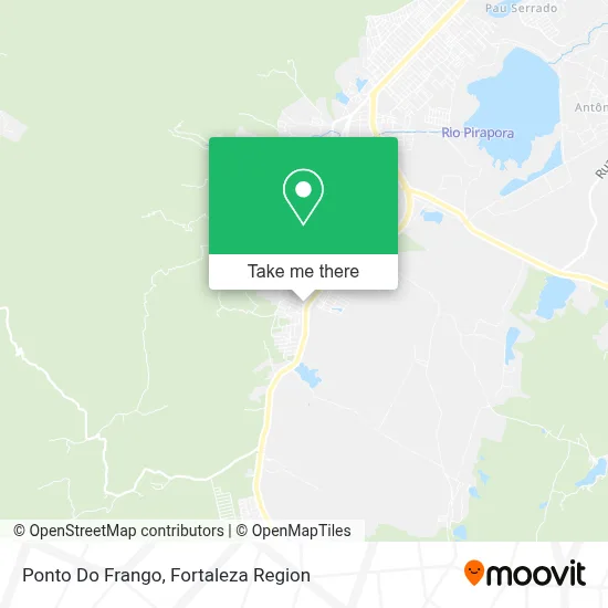 Ponto Do Frango map