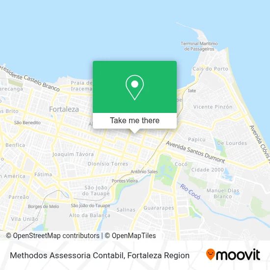 Methodos Assessoria Contabil map
