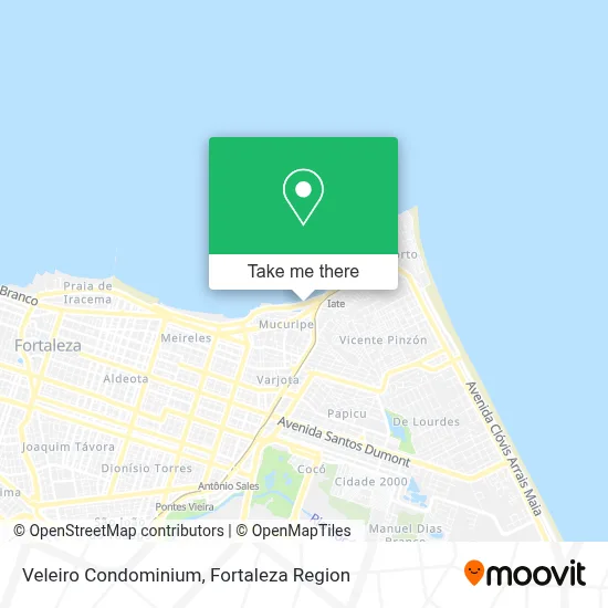 Veleiro Condominium map