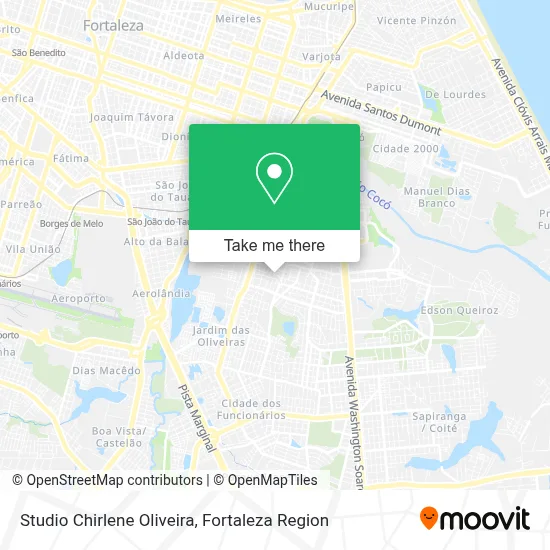 Studio Chirlene Oliveira map