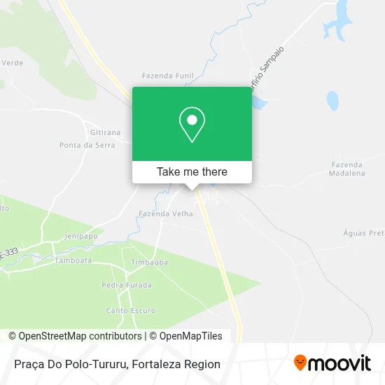 Praça Do Polo-Tururu map