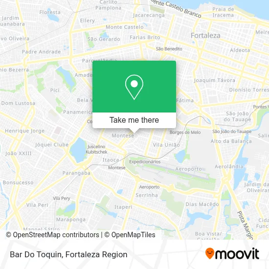 Bar Do Toquin map