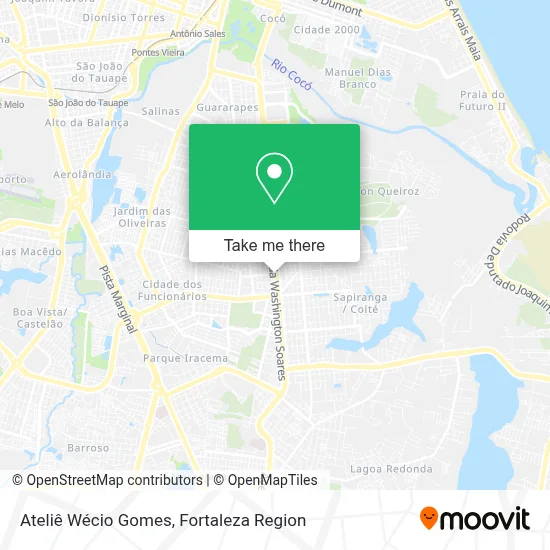 Ateliê Wécio Gomes map