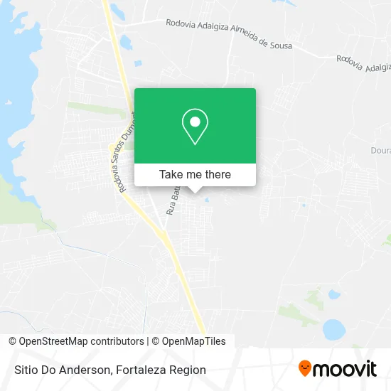 Sitio Do Anderson map