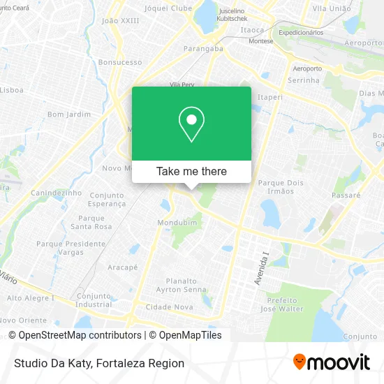Studio Da Katy map
