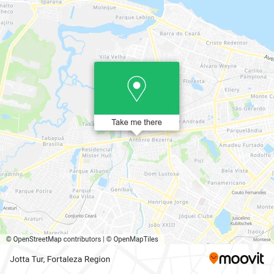 Jotta Tur map