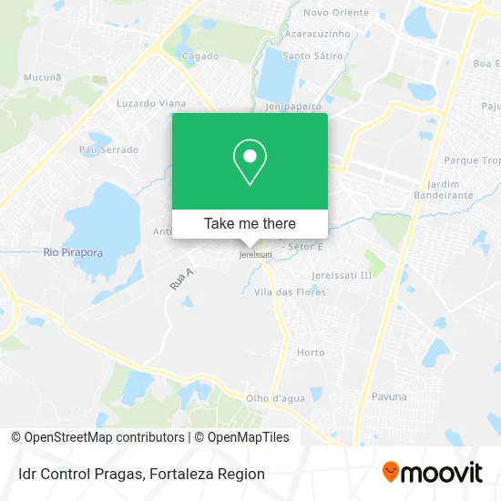 Idr Control Pragas map