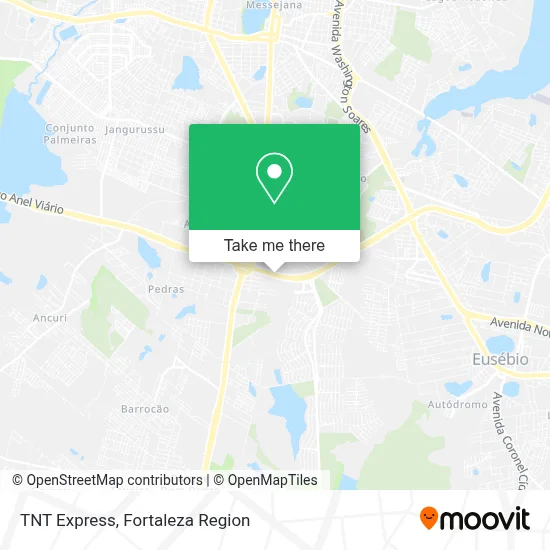 Tnt Express map