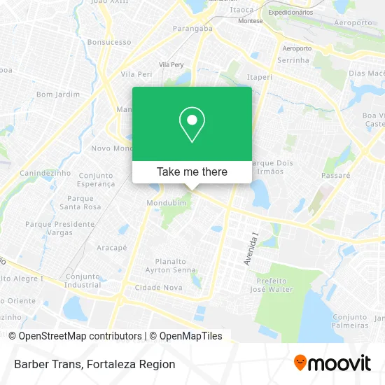 Barber Trans map