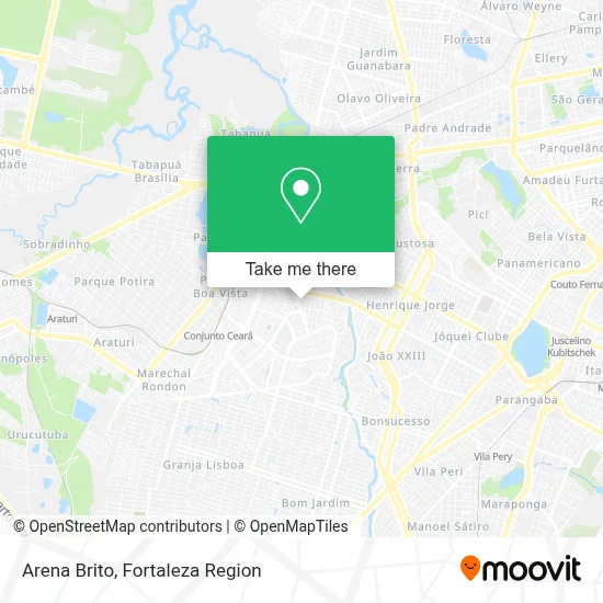 Arena Brito map