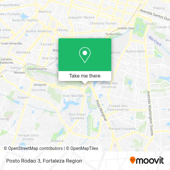 Posto Rodao 3 map