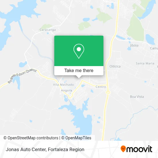Jonas Auto Center map