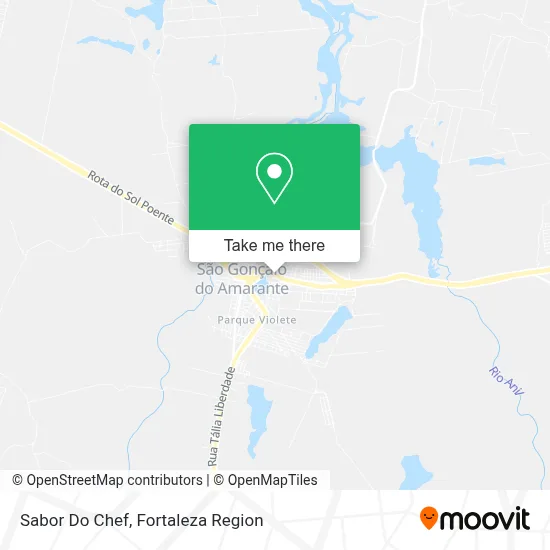 Sabor Do Chef map