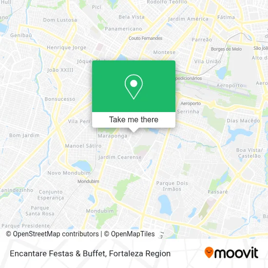 Encantare Festas & Buffet map