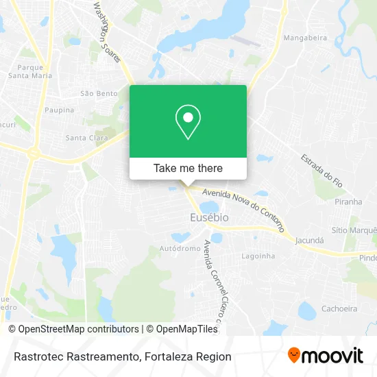 Rastrotec Rastreamento map