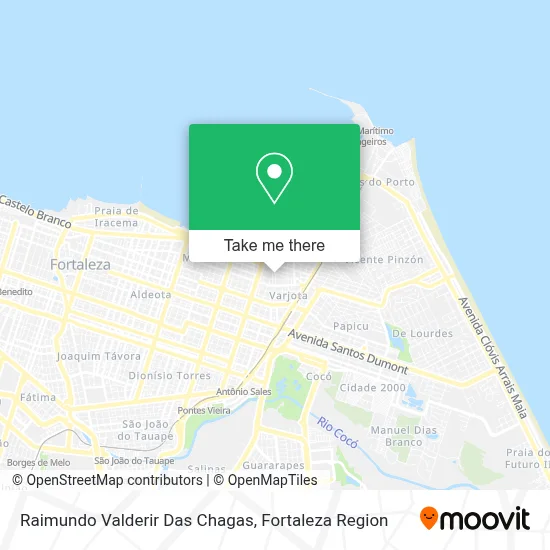 Raimundo Valderir Das Chagas map