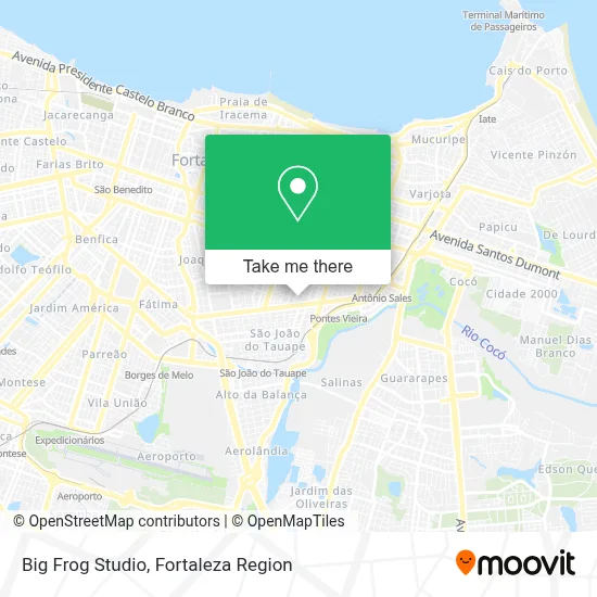 Big Frog Studio map