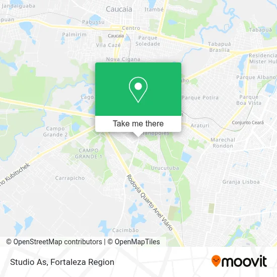 Studio As map