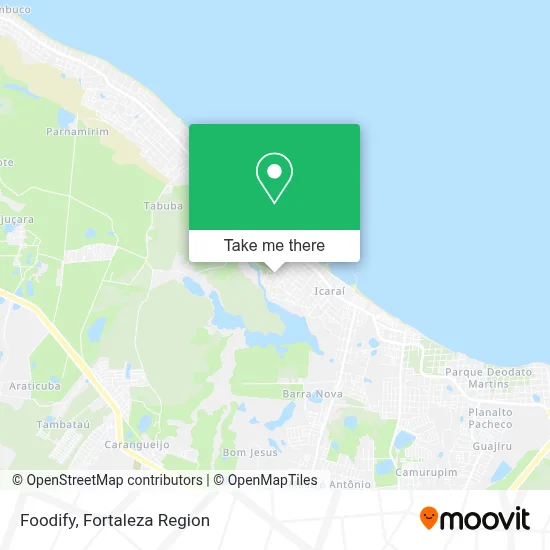 Foodify map