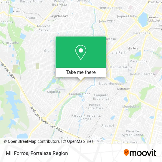 Mil Forros map