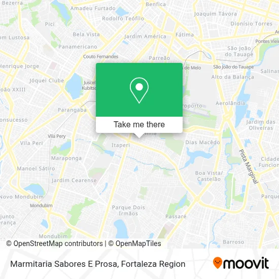 Marmitaria Sabores E Prosa map