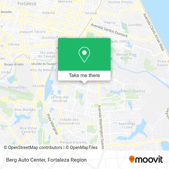Berg Auto Center map