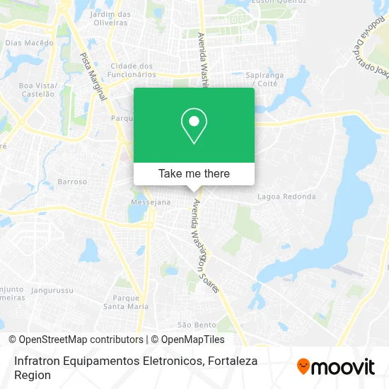 Infratron Equipamentos Eletronicos map