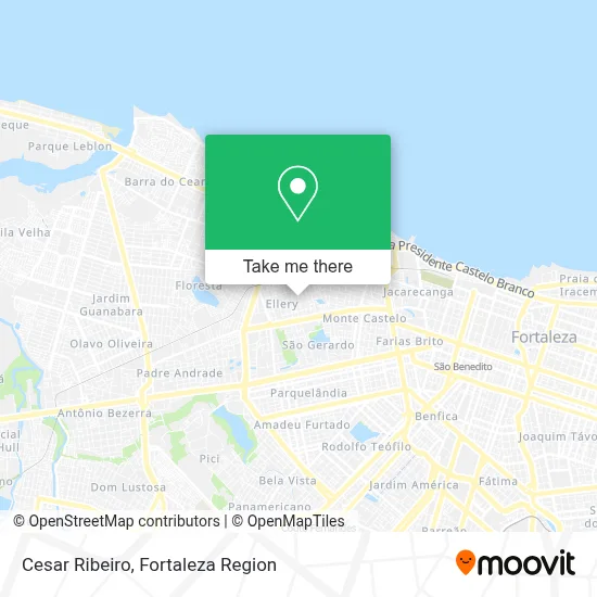 Cesar Ribeiro map