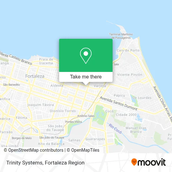Trinity Systems map