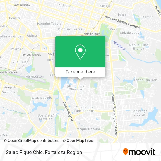 Salao Fique Chic map