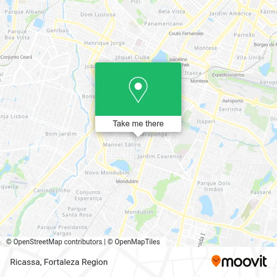 Ricassa map