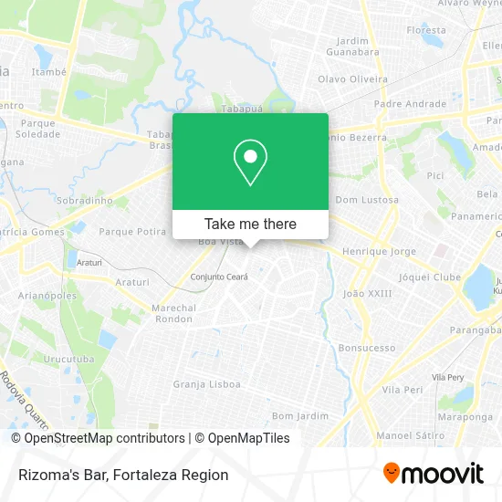 Rizoma's Bar map