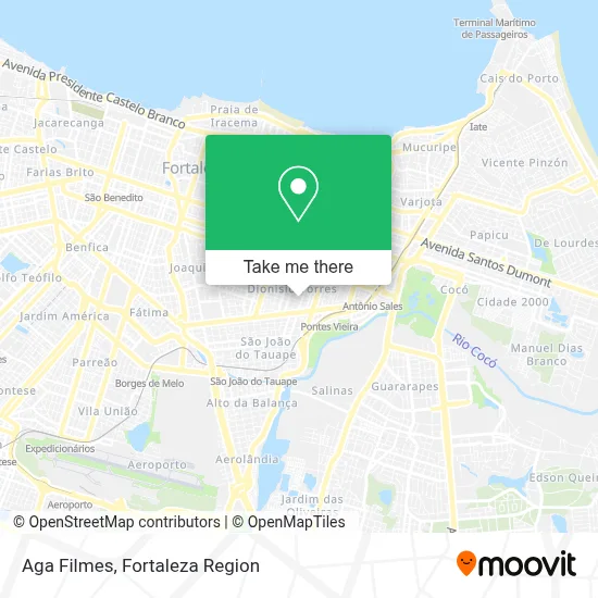 Aga Filmes map