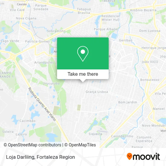 Loja Darliing map
