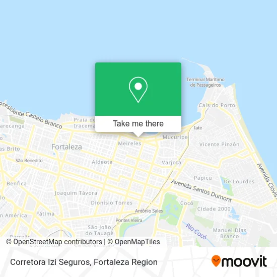Corretora Izi Seguros map