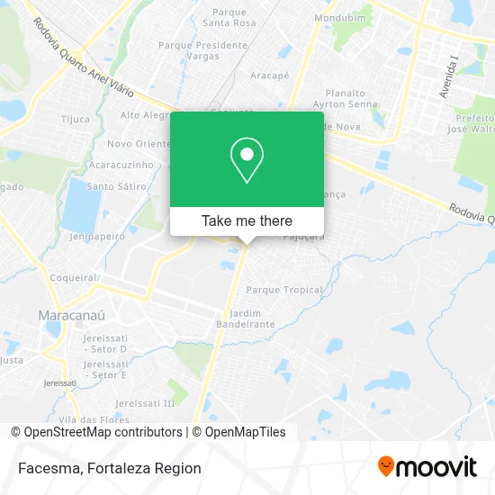 Facesma map