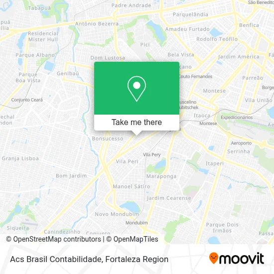 Acs Brasil Contabilidade map