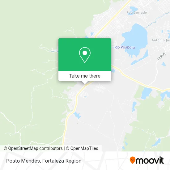 Posto Mendes map