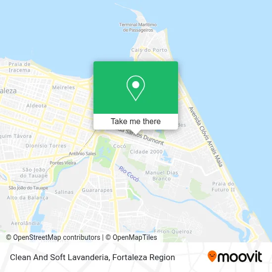 Clean And Soft Lavanderia map