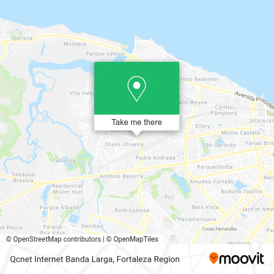 Qcnet Internet Banda Larga map