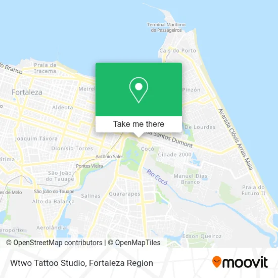 Wtwo Tattoo Studio map